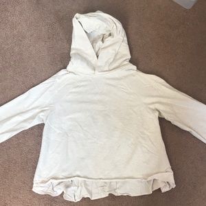 Lululemon ruffle-back hoodie